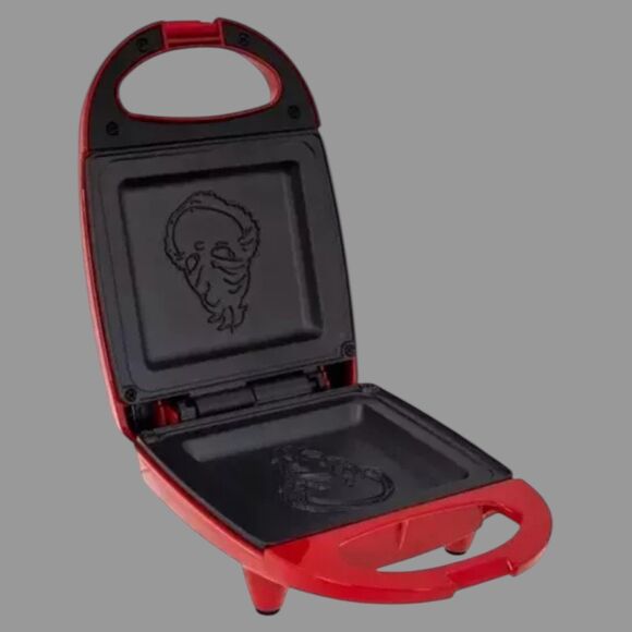 Dr Seuss Grinch Grilled Cheese Panini Sandwich Maker Non Stick Christmas 120V - Picture 3 of 3